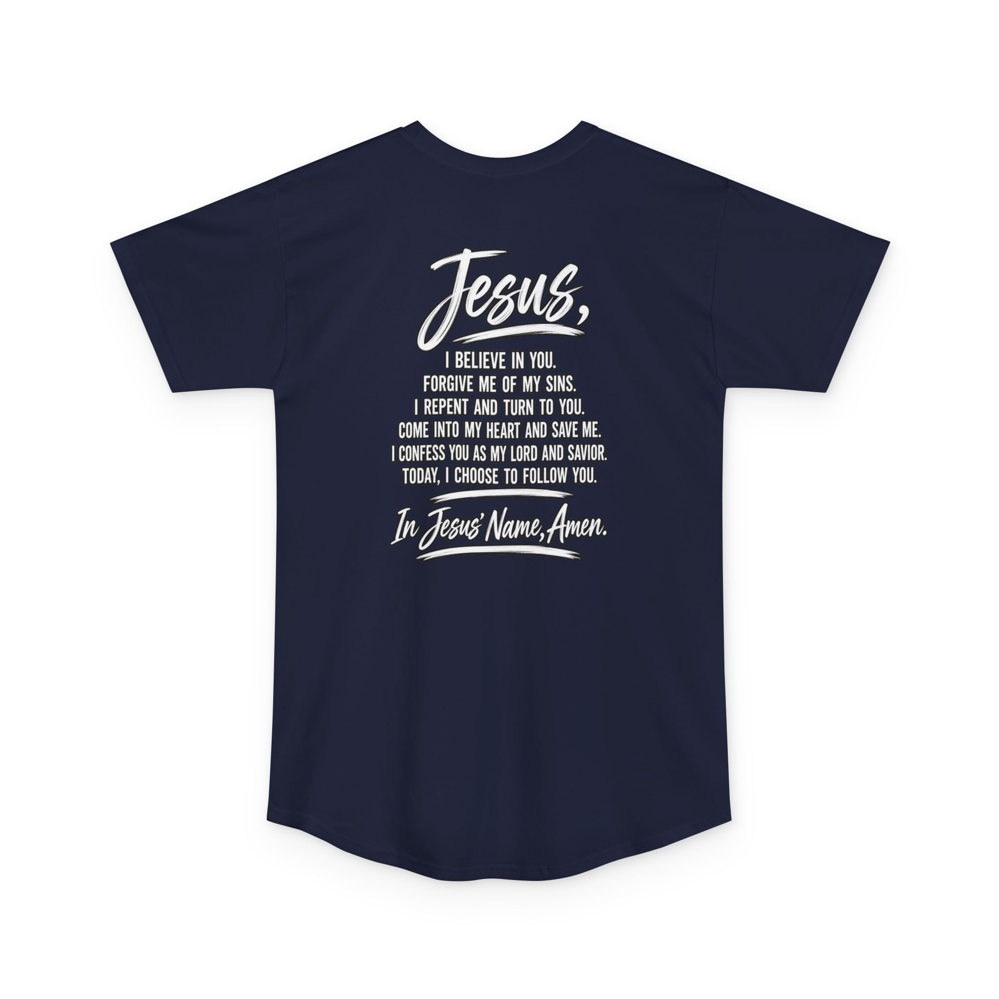 Salvation Cross Tee — Christian Faith Graphic T-Shirt