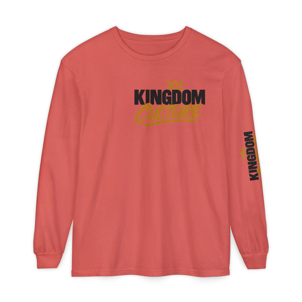 Unisex Garment-dyed Long Sleeve T-Shirt