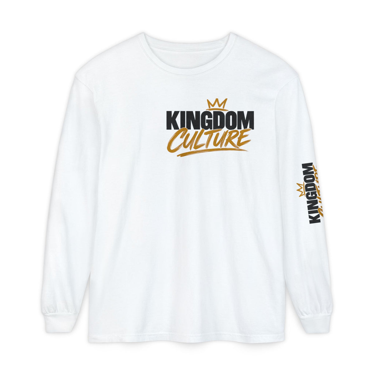 Unisex Garment-dyed Long Sleeve T-Shirt