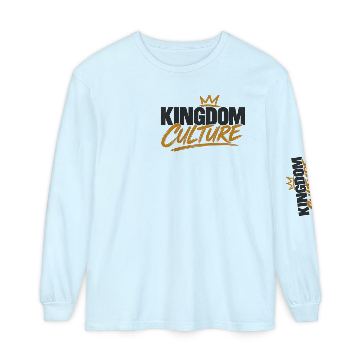 Unisex Garment-dyed Long Sleeve T-Shirt