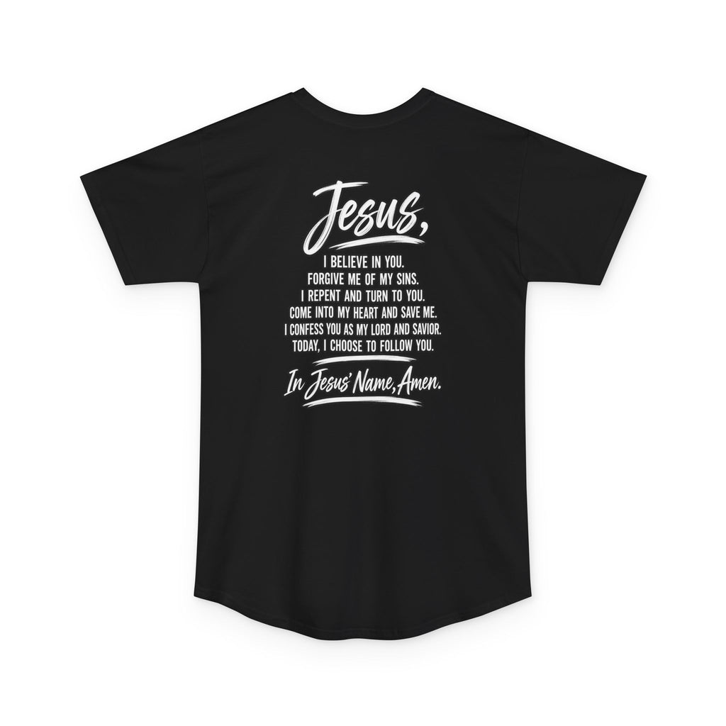 Salvation Cross Tee — Christian Faith Graphic T-Shirt