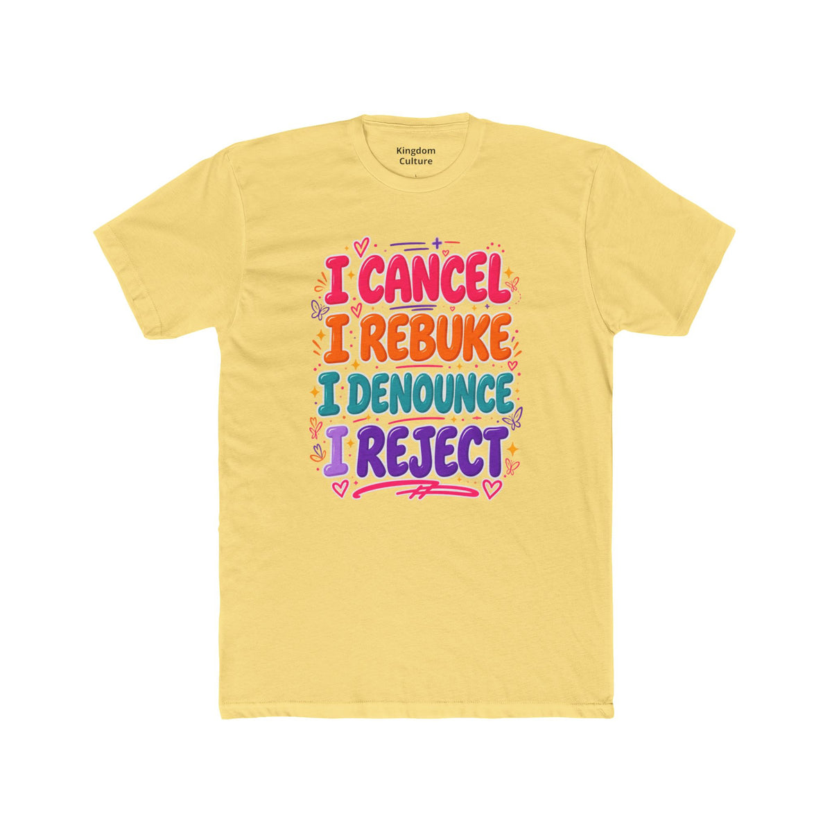 Unisex Cotton Crew Tee