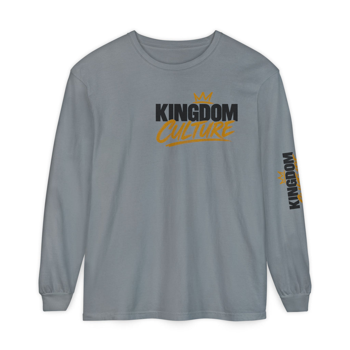 Unisex Garment-dyed Long Sleeve T-Shirt