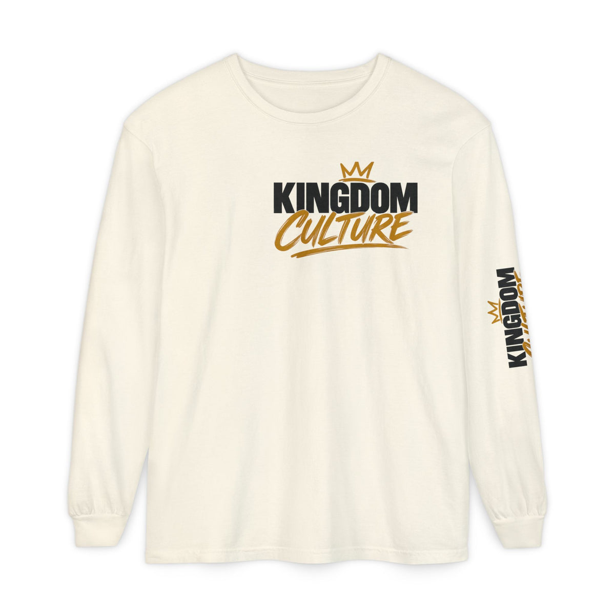 Unisex Garment-dyed Long Sleeve T-Shirt
