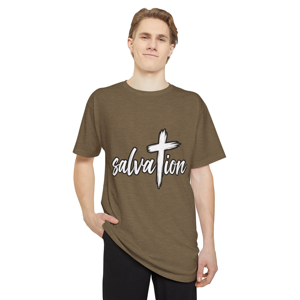 Salvation Cross Tee — Christian Faith Graphic T-Shirt