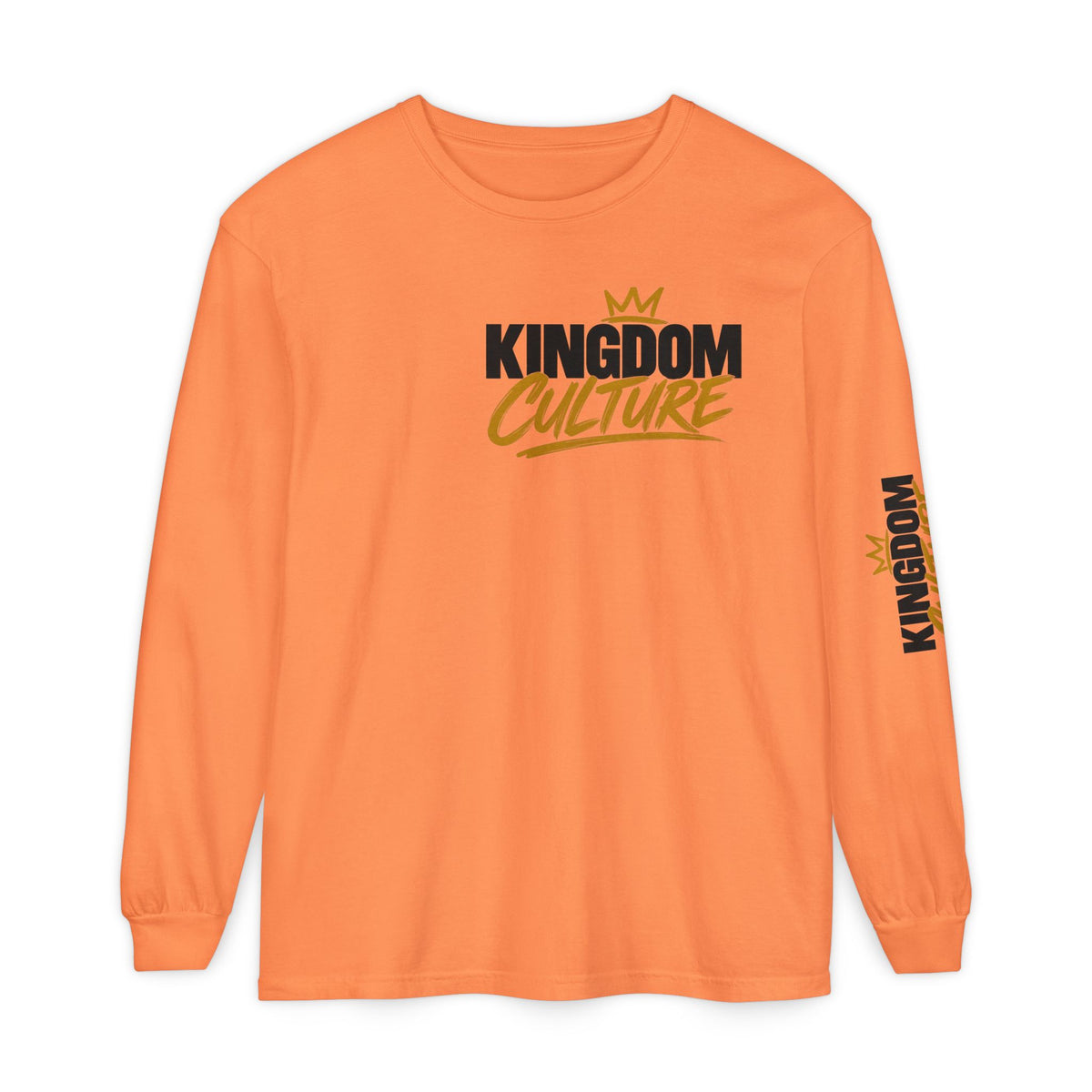 Unisex Garment-dyed Long Sleeve T-Shirt