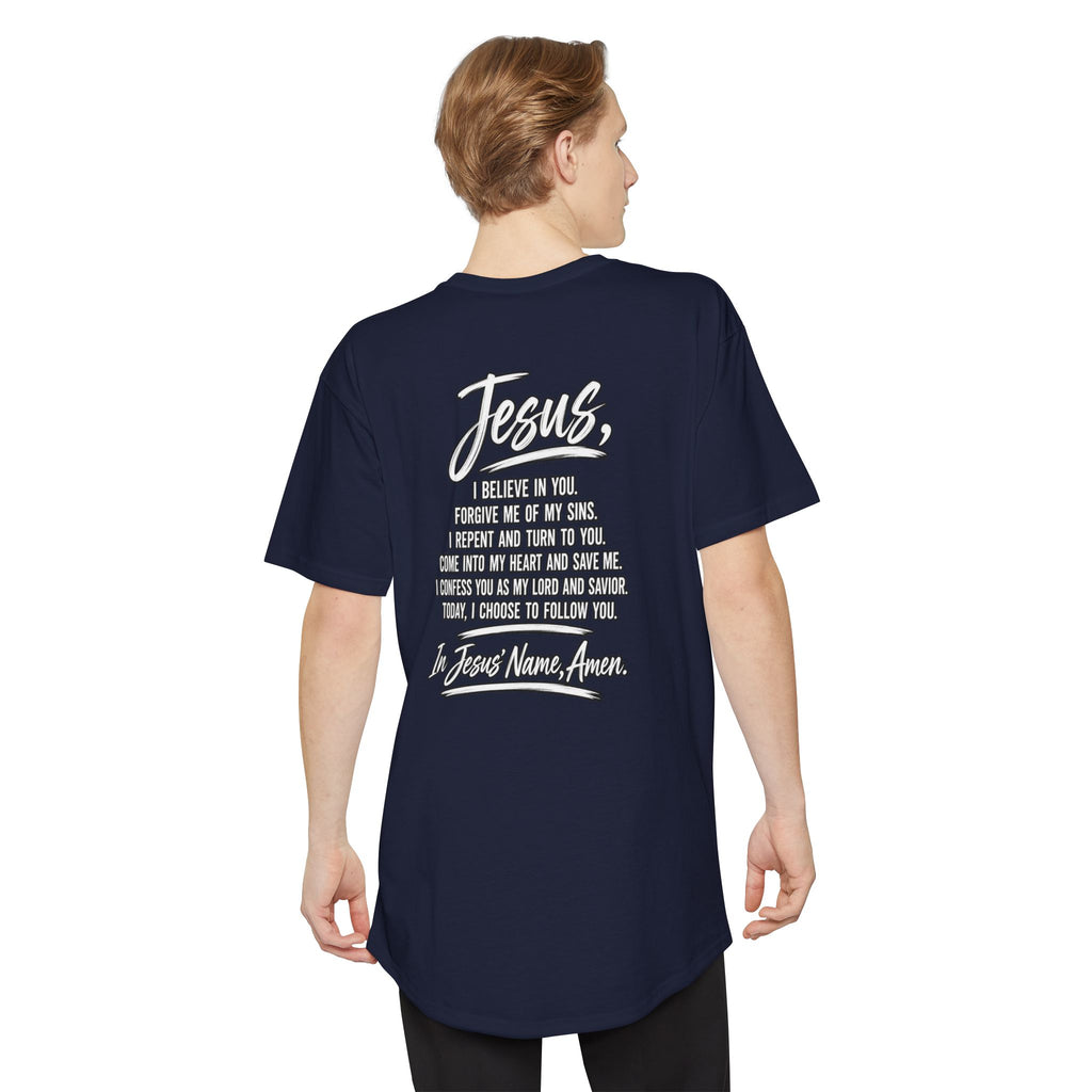 Salvation Cross Tee — Christian Faith Graphic T-Shirt