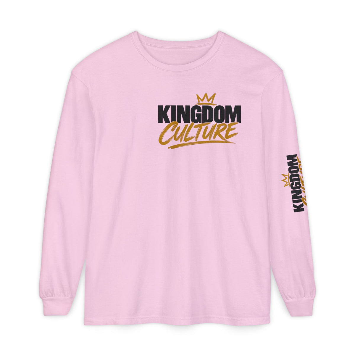 Unisex Garment-dyed Long Sleeve T-Shirt