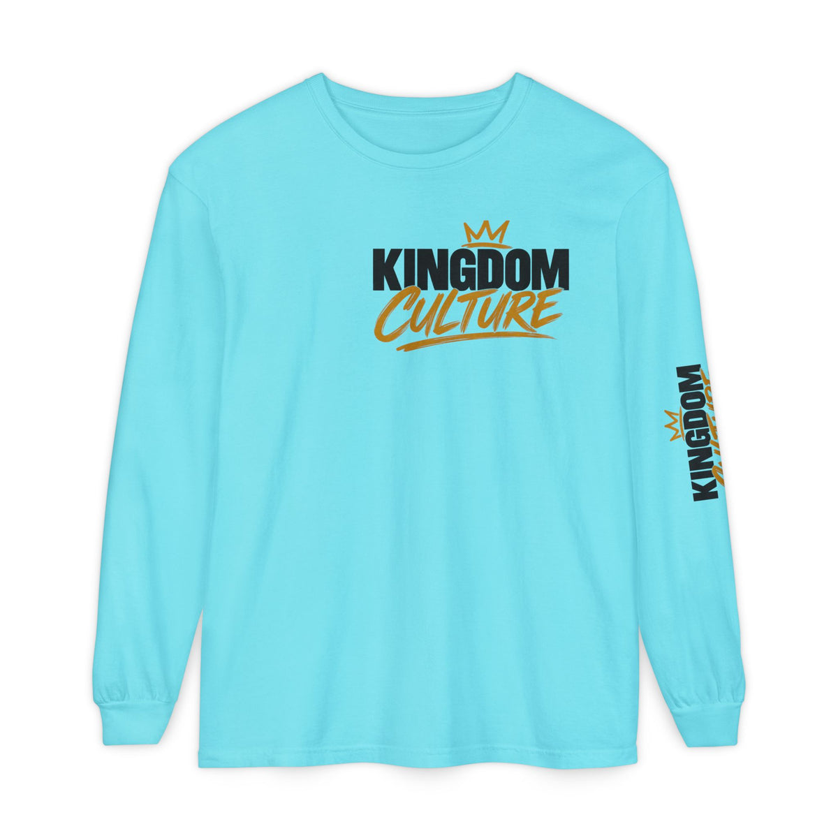 Unisex Garment-dyed Long Sleeve T-Shirt