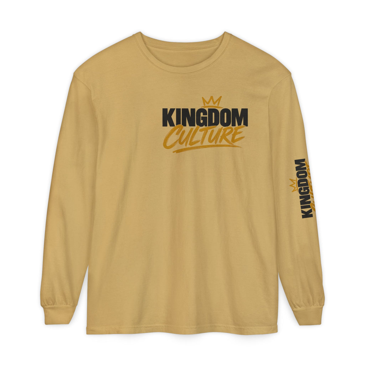 Unisex Garment-dyed Long Sleeve T-Shirt