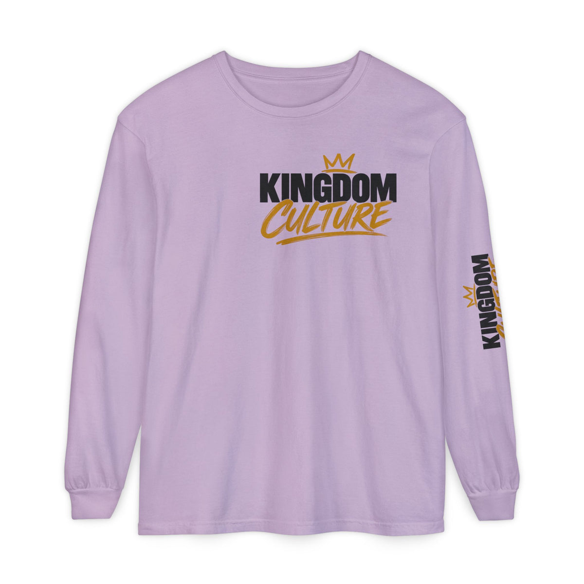 Unisex Garment-dyed Long Sleeve T-Shirt