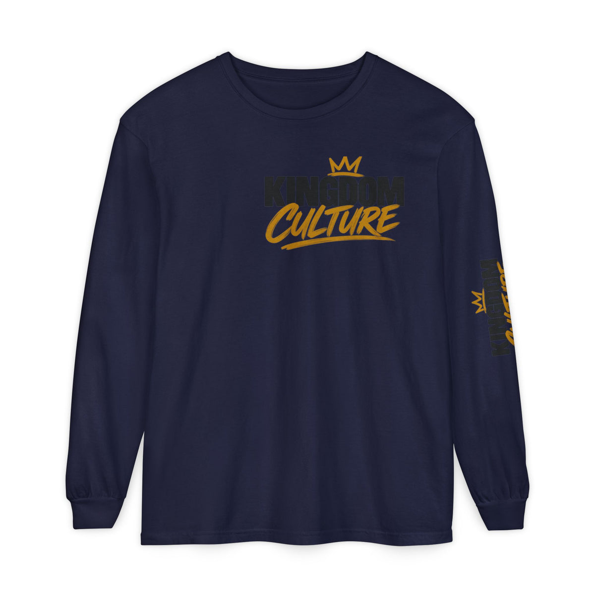 Unisex Garment-dyed Long Sleeve T-Shirt