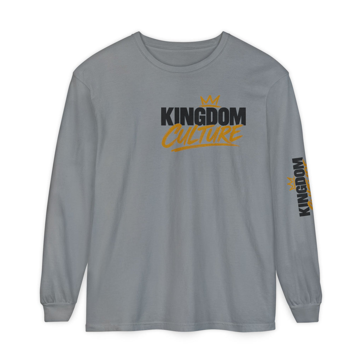 Unisex Garment-dyed Long Sleeve T-Shirt