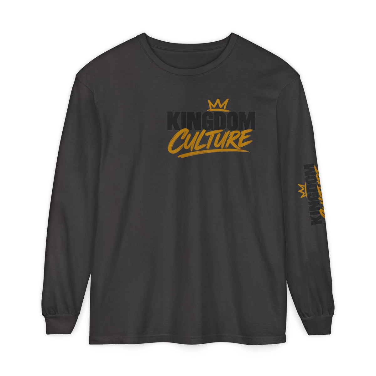 Unisex Garment-dyed Long Sleeve T-Shirt