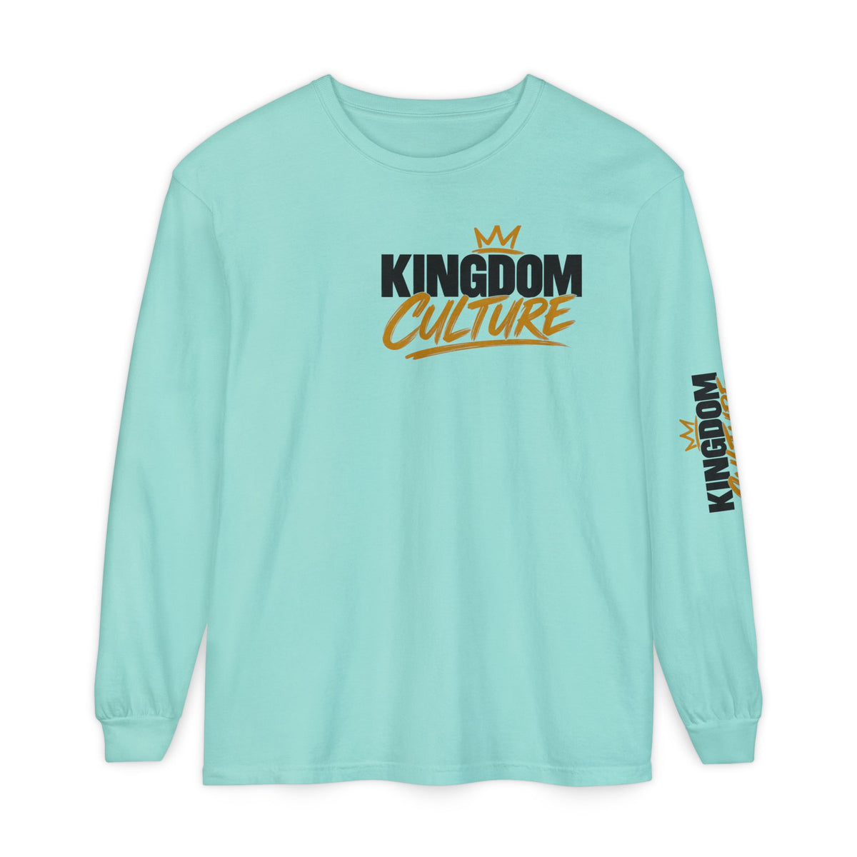 Unisex Garment-dyed Long Sleeve T-Shirt