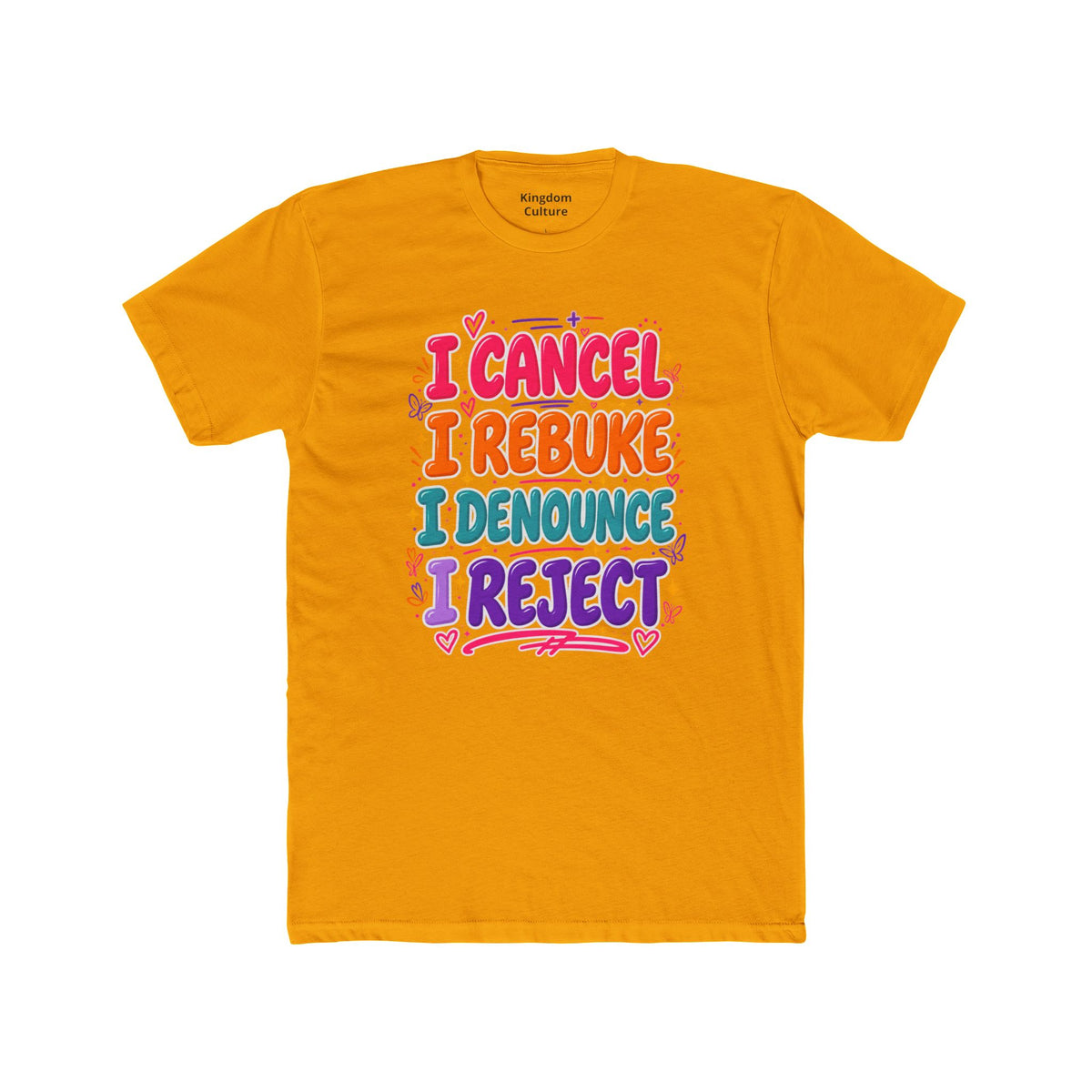 Unisex Cotton Crew Tee