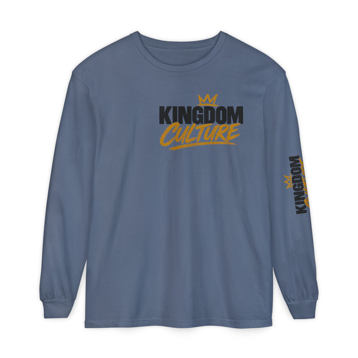 Unisex Garment-dyed Long Sleeve T-Shirt