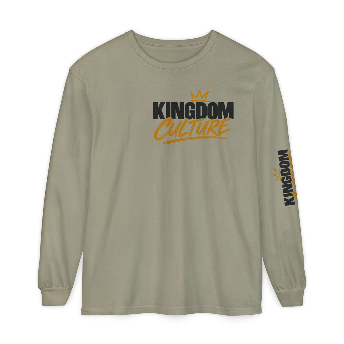 Unisex Garment-dyed Long Sleeve T-Shirt