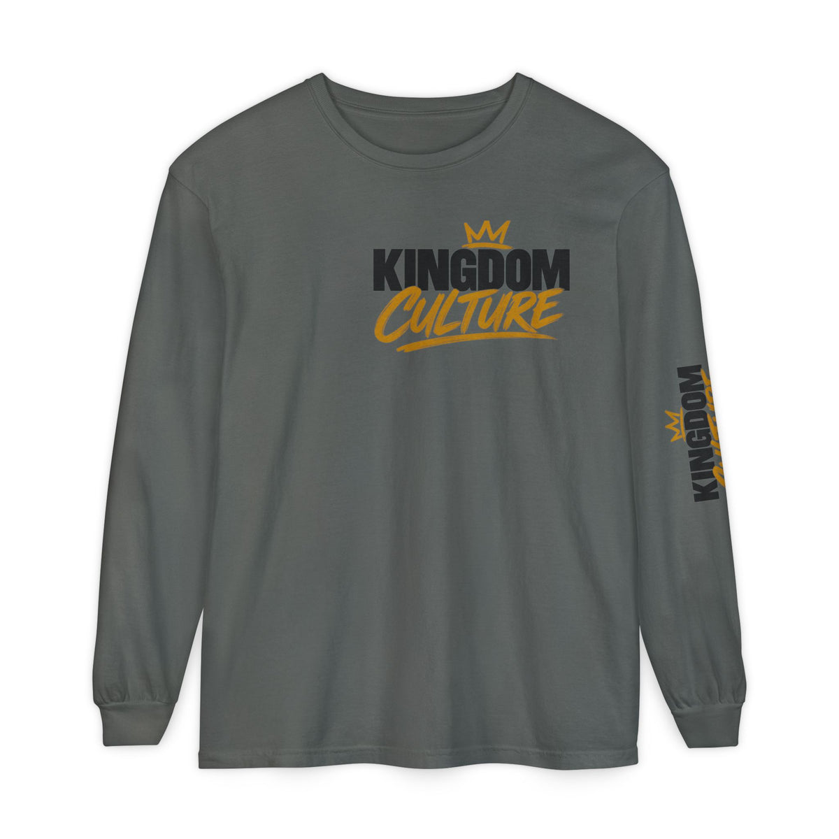Unisex Garment-dyed Long Sleeve T-Shirt