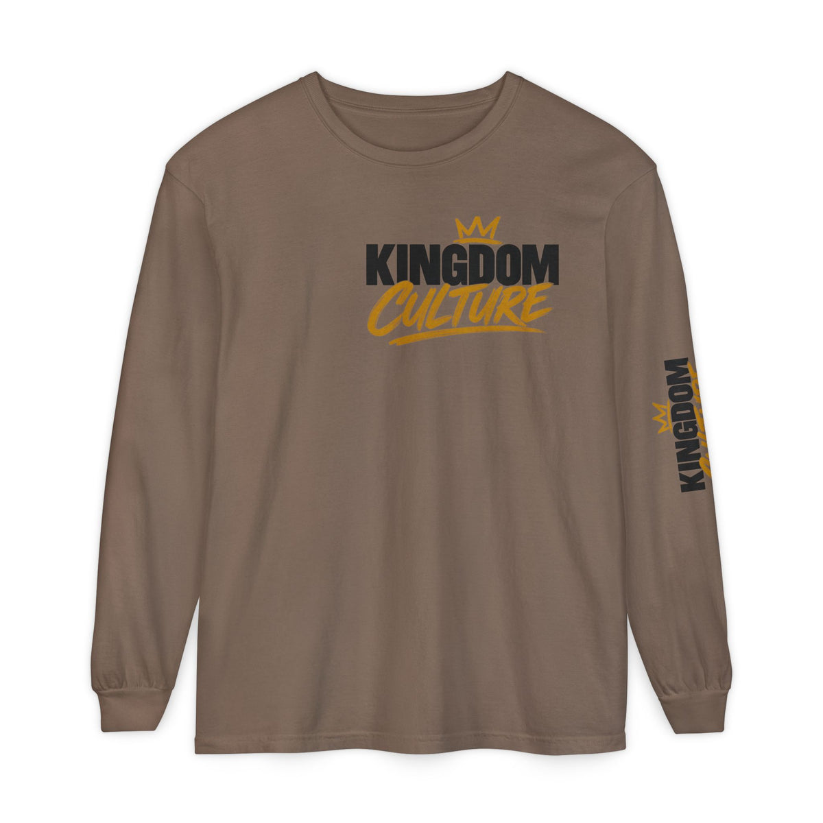Unisex Garment-dyed Long Sleeve T-Shirt