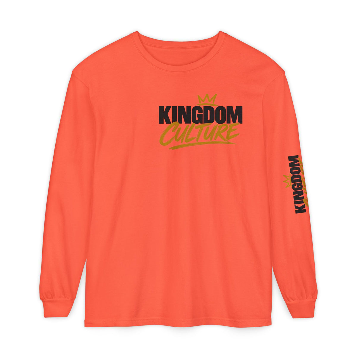 Unisex Garment-dyed Long Sleeve T-Shirt