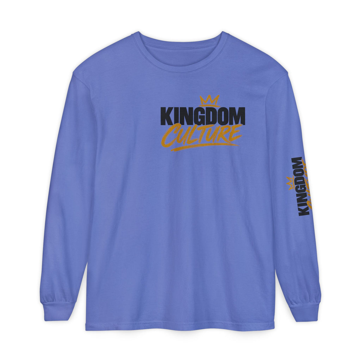 Unisex Garment-dyed Long Sleeve T-Shirt