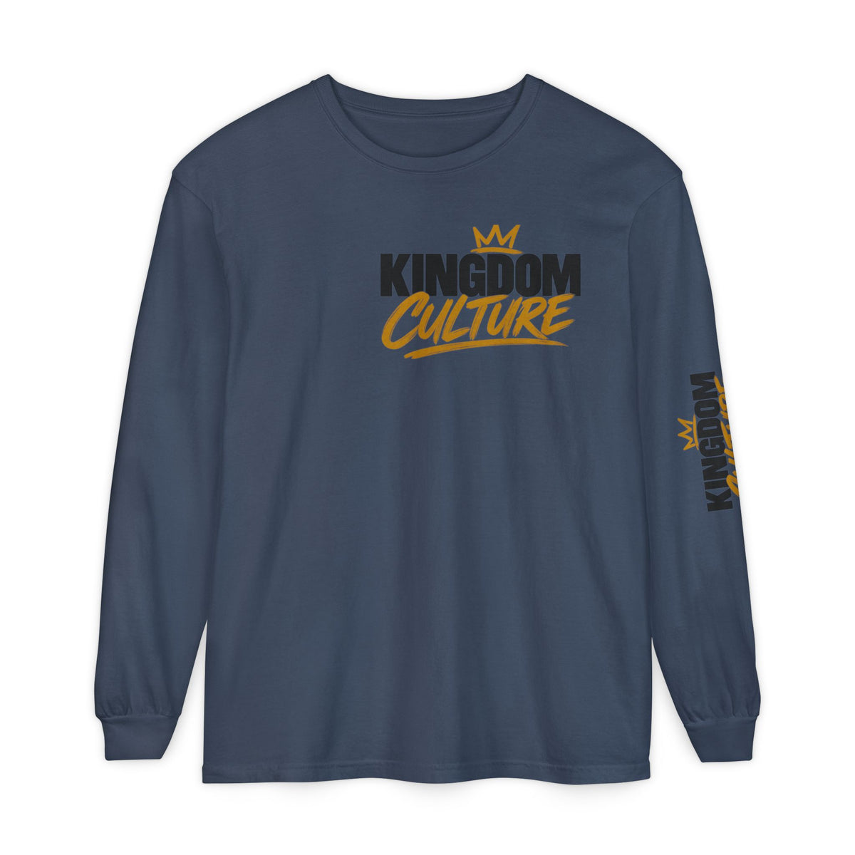 Unisex Garment-dyed Long Sleeve T-Shirt