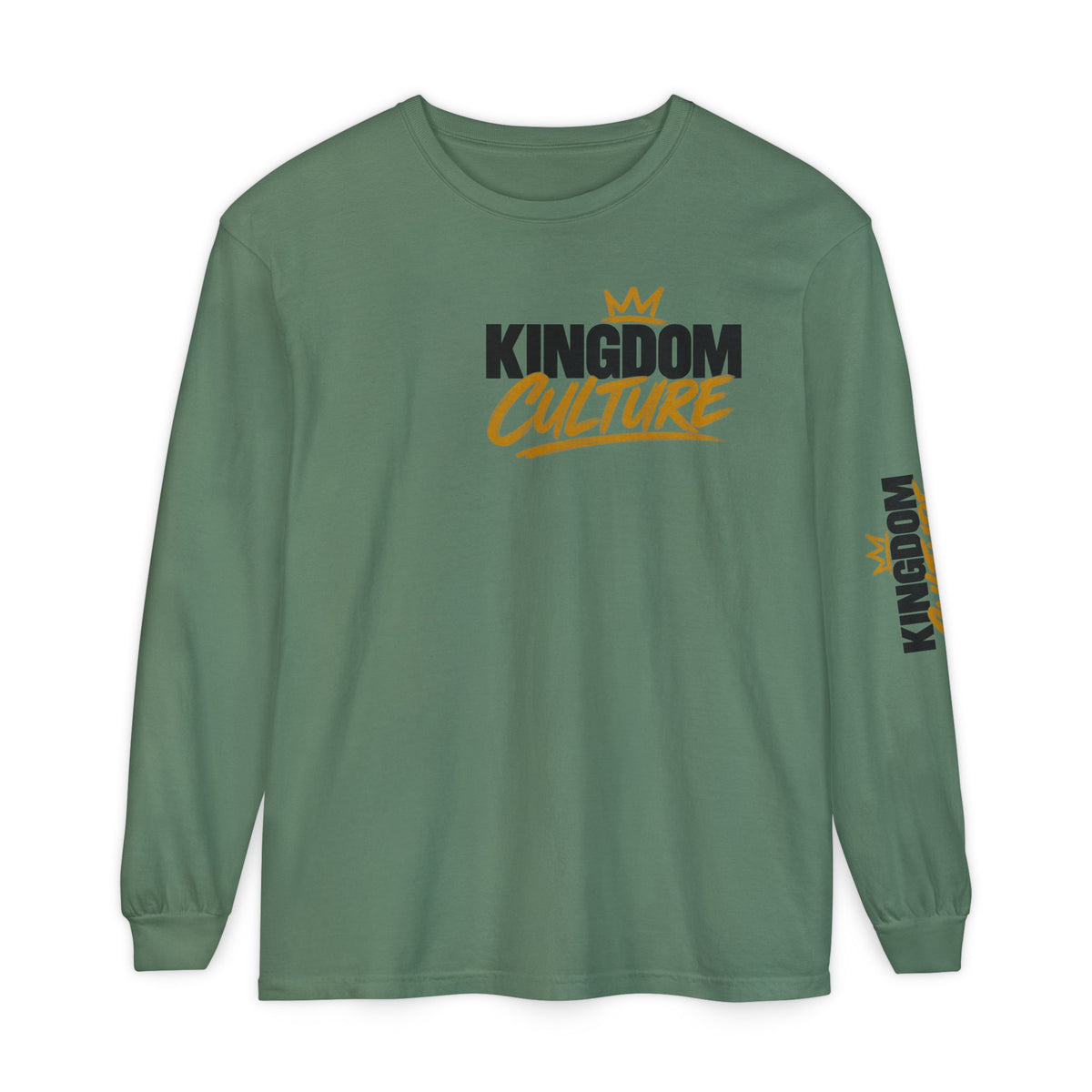 Unisex Garment-dyed Long Sleeve T-Shirt